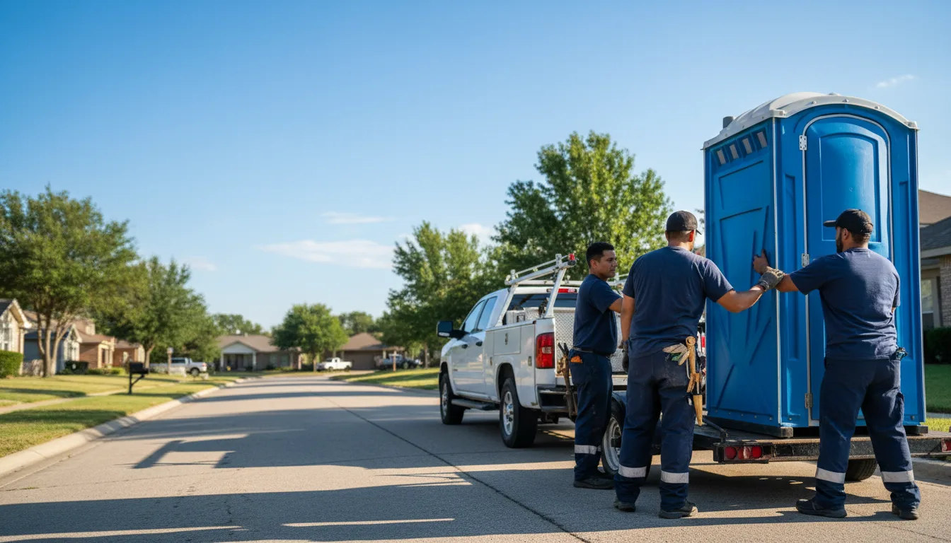 Portable Toilet Rental in Asher, OK near me